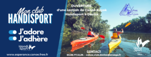 OUVERTURE D’UNE SECTION HANDISPORT DE CANOE-KAYAK À DECIZE