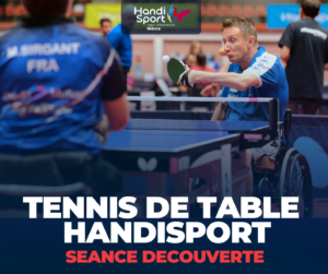 DECOUVERTE TENNIS DE TABLE HANDISPORT