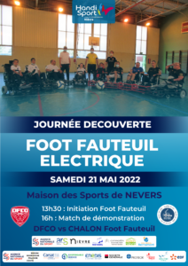 Découverte Foot Fauteuil Electrique