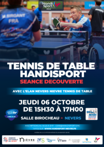 Découverte Tennis de Table Handisport