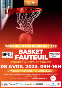 Stage Régional U23 Basket-Fauteuil