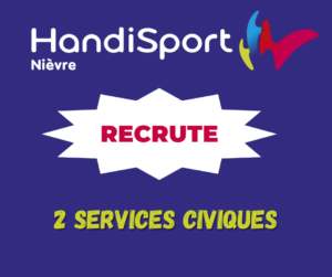 Le CD HANDISPORT 58 recrute !