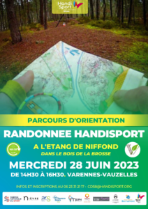 RANDONNEE HANDISPORT AVEC PARCOURS D’ORIENTATION