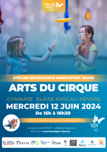 Atelier Découverte ARTS DU CIRQUE Handisport Jeune