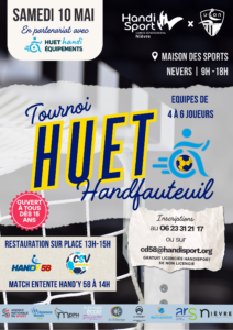 Tournoi HUET Handfauteuil