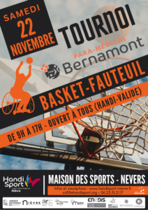 🏀 Tournoi Handivalide de Basket-Fauteuil Bernamont 2025