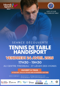 Découverte TENNIS DE TABLE Handisport