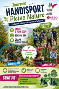 🌿♿ JOURNÉE HANDISPORT PLEINE NATURE 2026 ♿🌿