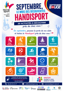 Septembre, le mois des découvertes Handisport