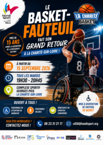 🏀♿ LE BASKET-FAUTEUIL FAIT SON GRAND RETOUR À LA CHARITÉ-SUR-LOIRE ! 🔥