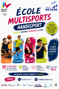 🏃‍♀️🏀 ÉCOLE MULTISPORTS HANDISPORT : BOUGEONS ENSEMBLE ! 💙💗