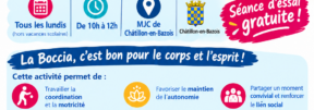 Boccia Seniors à Châtillon-en-Bazois